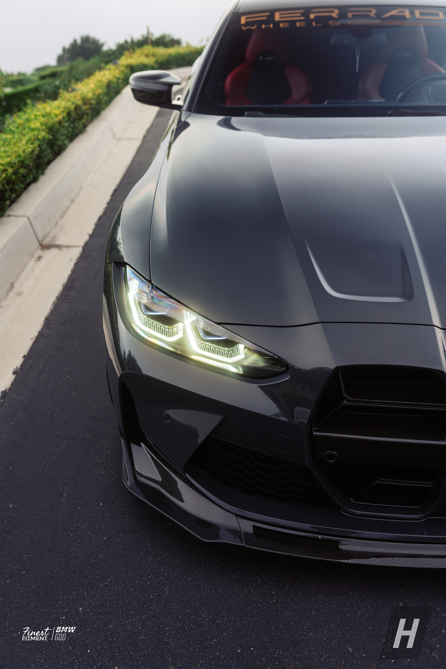 VR1 (V Style) Dry Carbon Fiber Front Lip - G80 M3 | G82 / G83 M4