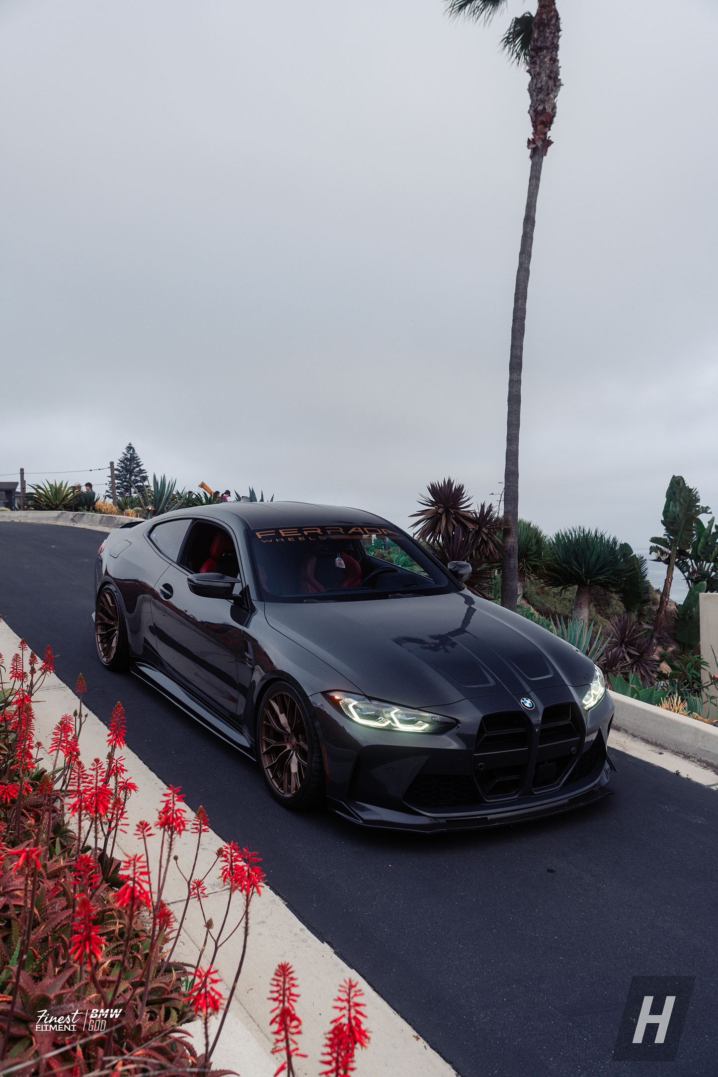 VR1 (V Style) Dry Carbon Fiber Front Lip - G80 M3 | G82 / G83 M4