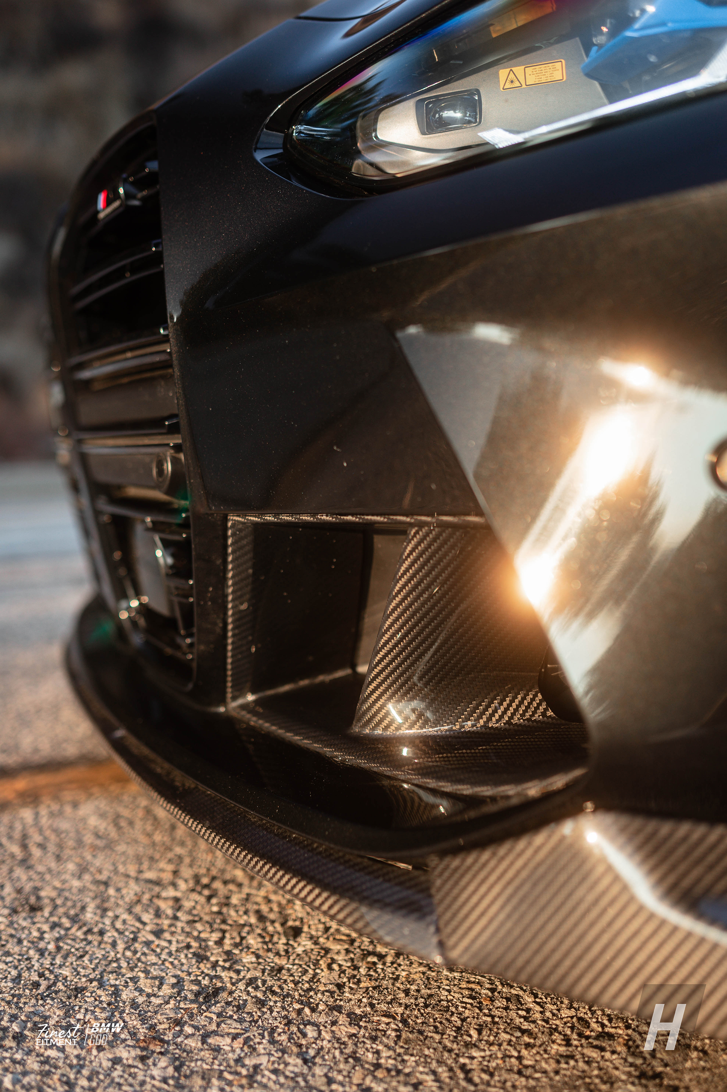 Performance V1 3-Piece Dry Carbon Fiber Front Lip - G80 M3 | G82 / G83 M4