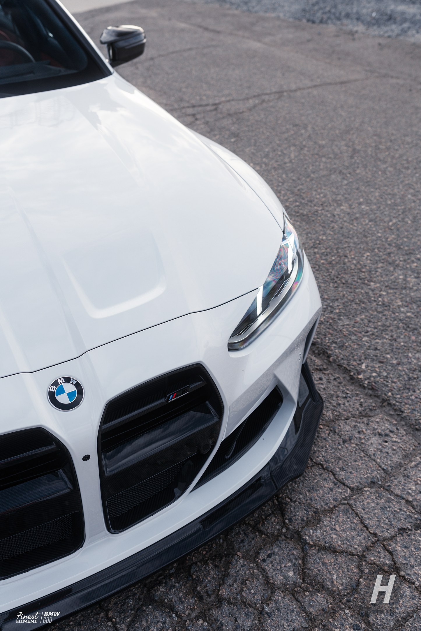 VR1 (V Style) Dry Carbon Fiber Front Grill - G80 M3 | G82 / G83 M4