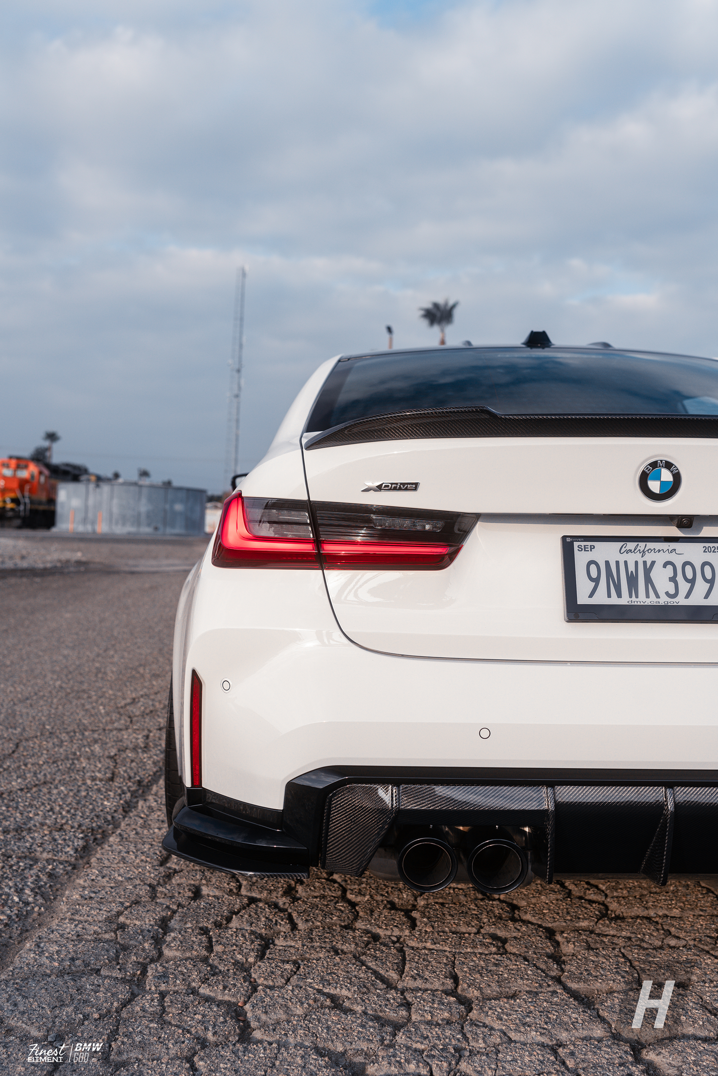CS V2 Dry Carbon Fiber Trunk Lip / Spoiler - G20 3-Series | G80 M3