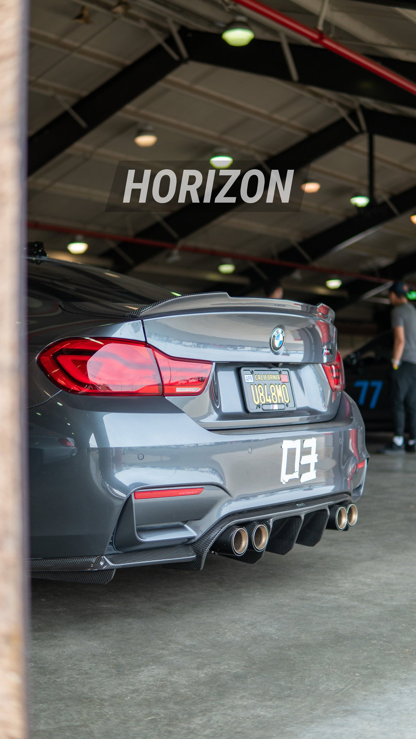 CS V2 Dry Carbon Fiber Trunk Lip / Spoiler - F82 M4
