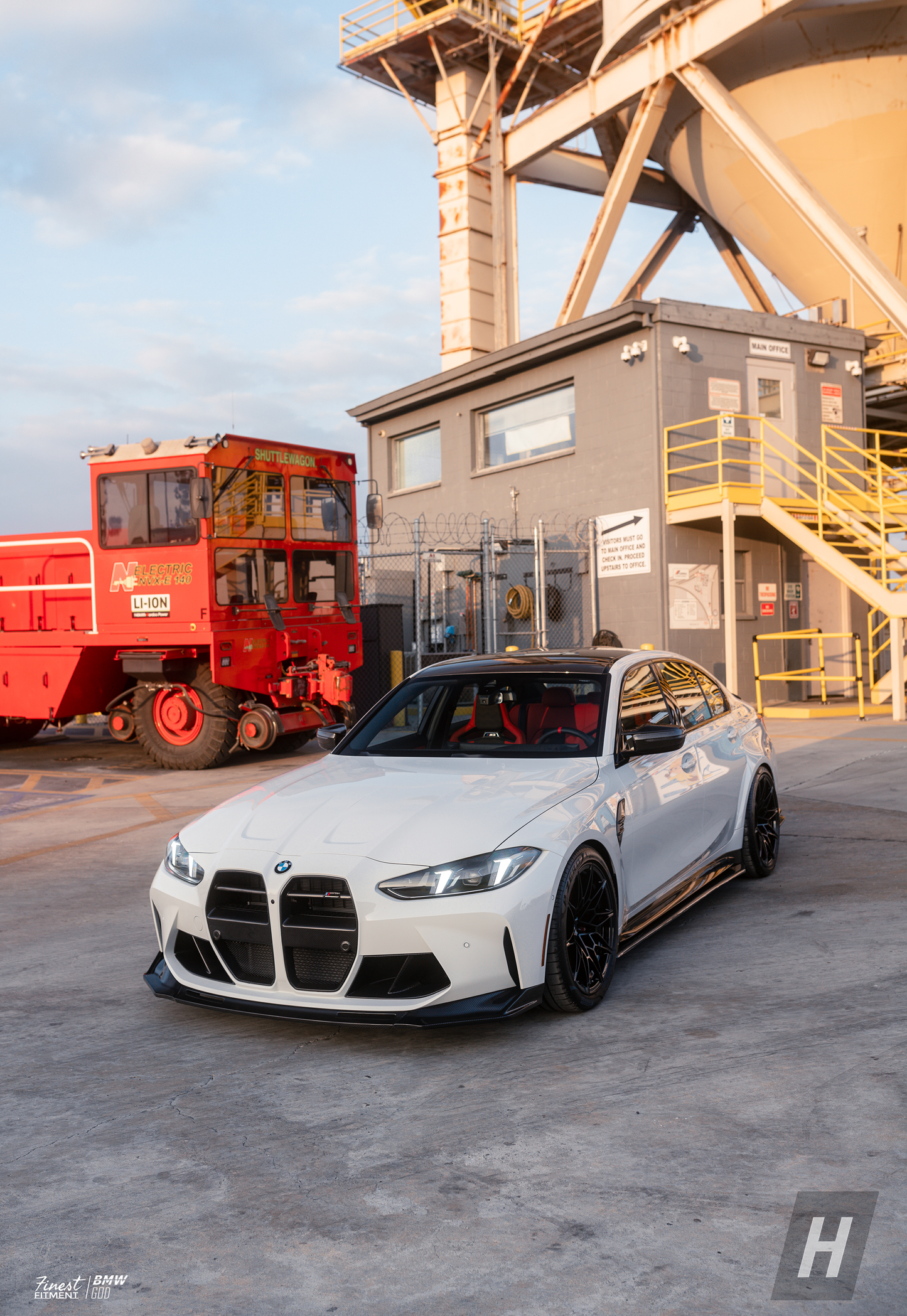 VR1 (V Style) Dry Carbon Fiber Front Grill - G80 M3 | G82 / G83 M4