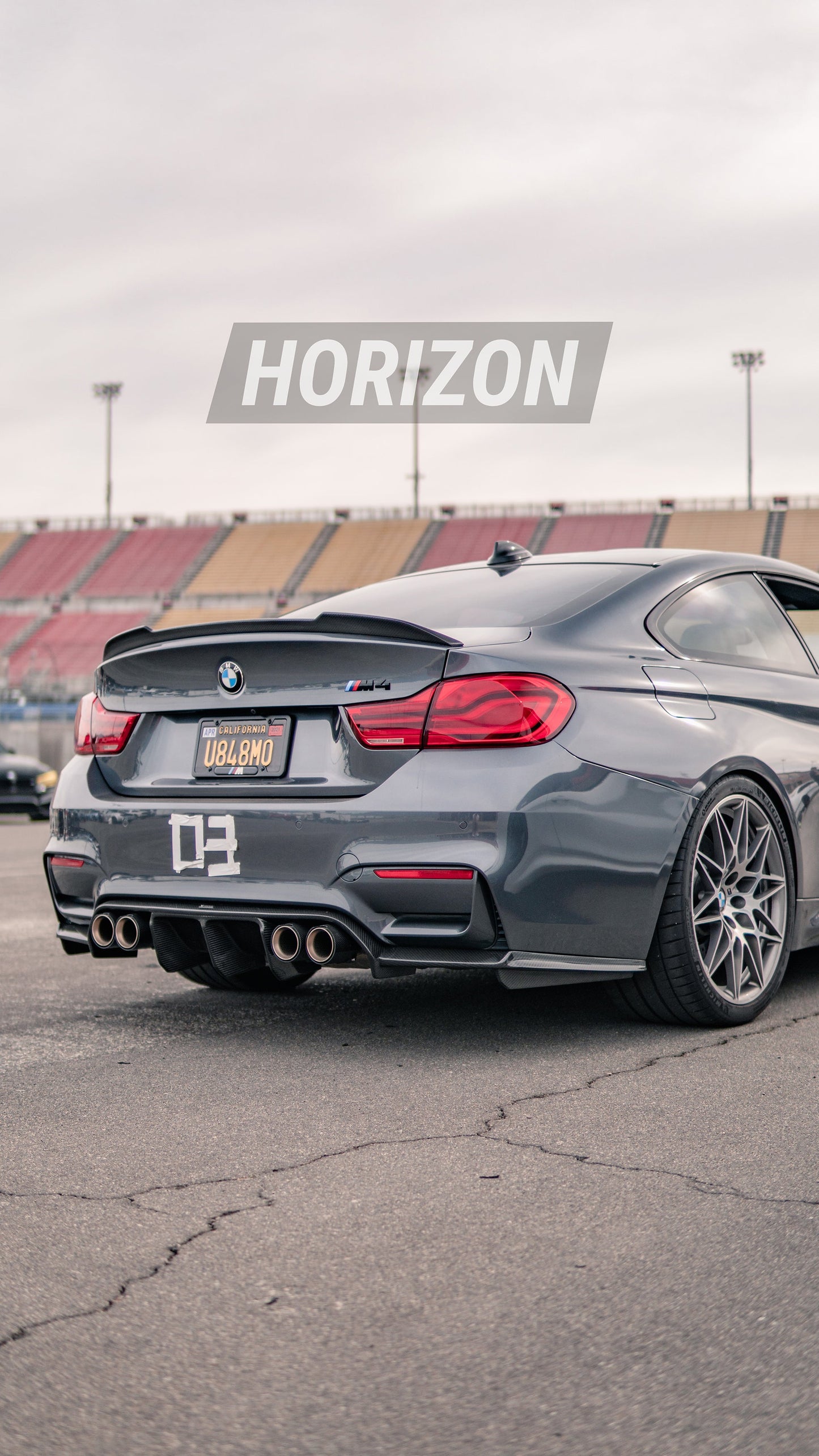 CS V2 Dry Carbon Fiber Trunk Lip / Spoiler - F82 M4