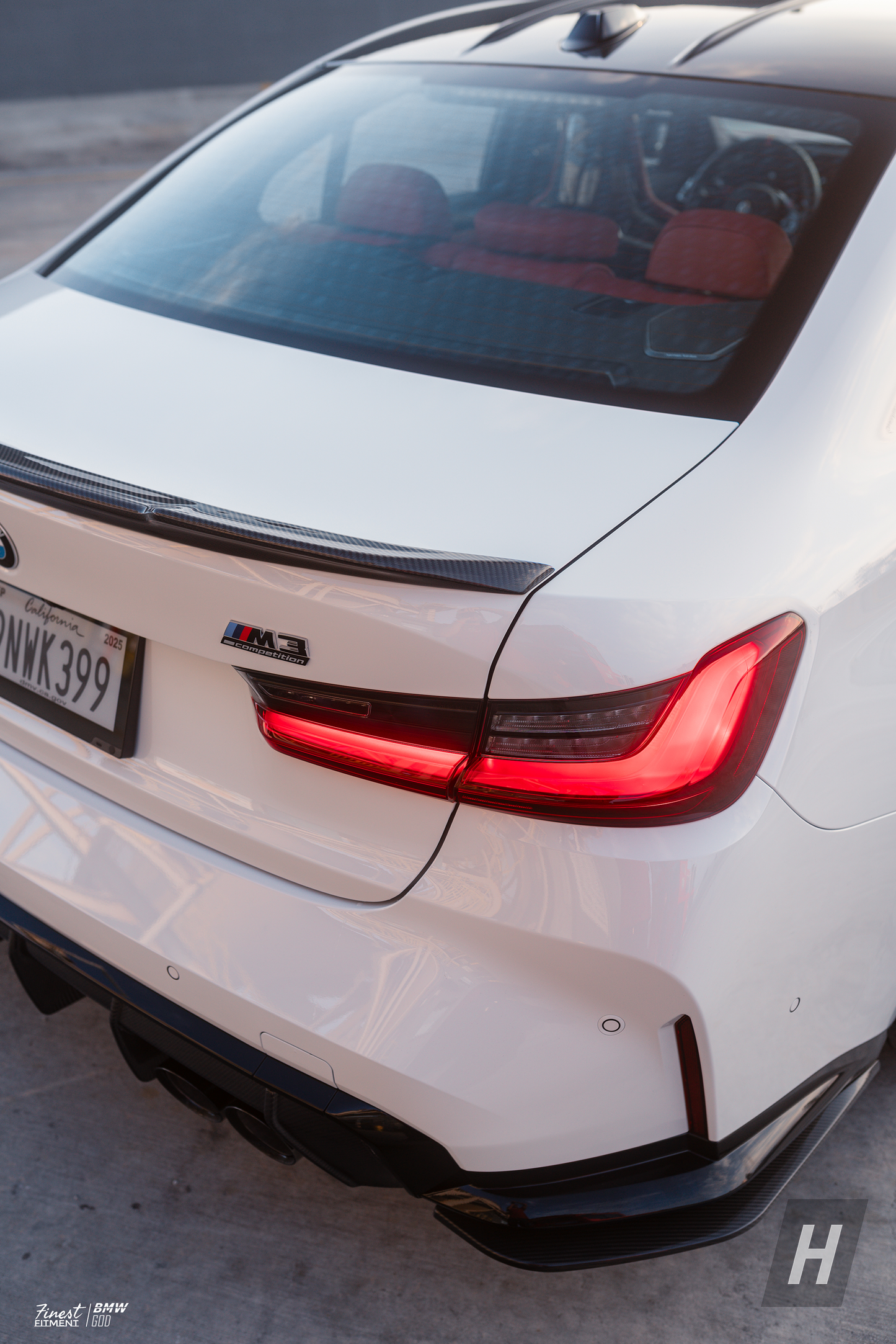 CS V2 Dry Carbon Fiber Trunk Lip / Spoiler - G20 3-Series | G80 M3