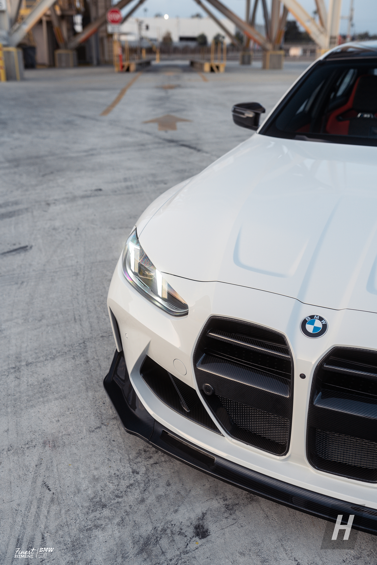 VR1 (V Style) Dry Carbon Fiber Front Grill - G80 M3 | G82 / G83 M4