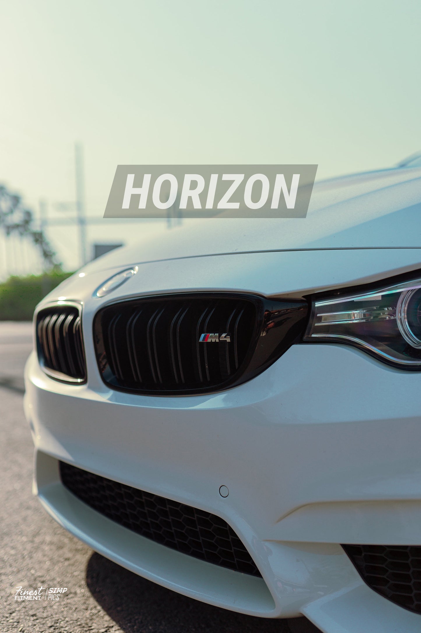 Gloss Black Dual-Slat Front Grills - F3X 4-SERIES | F80 M3 | F82 / F83 M4