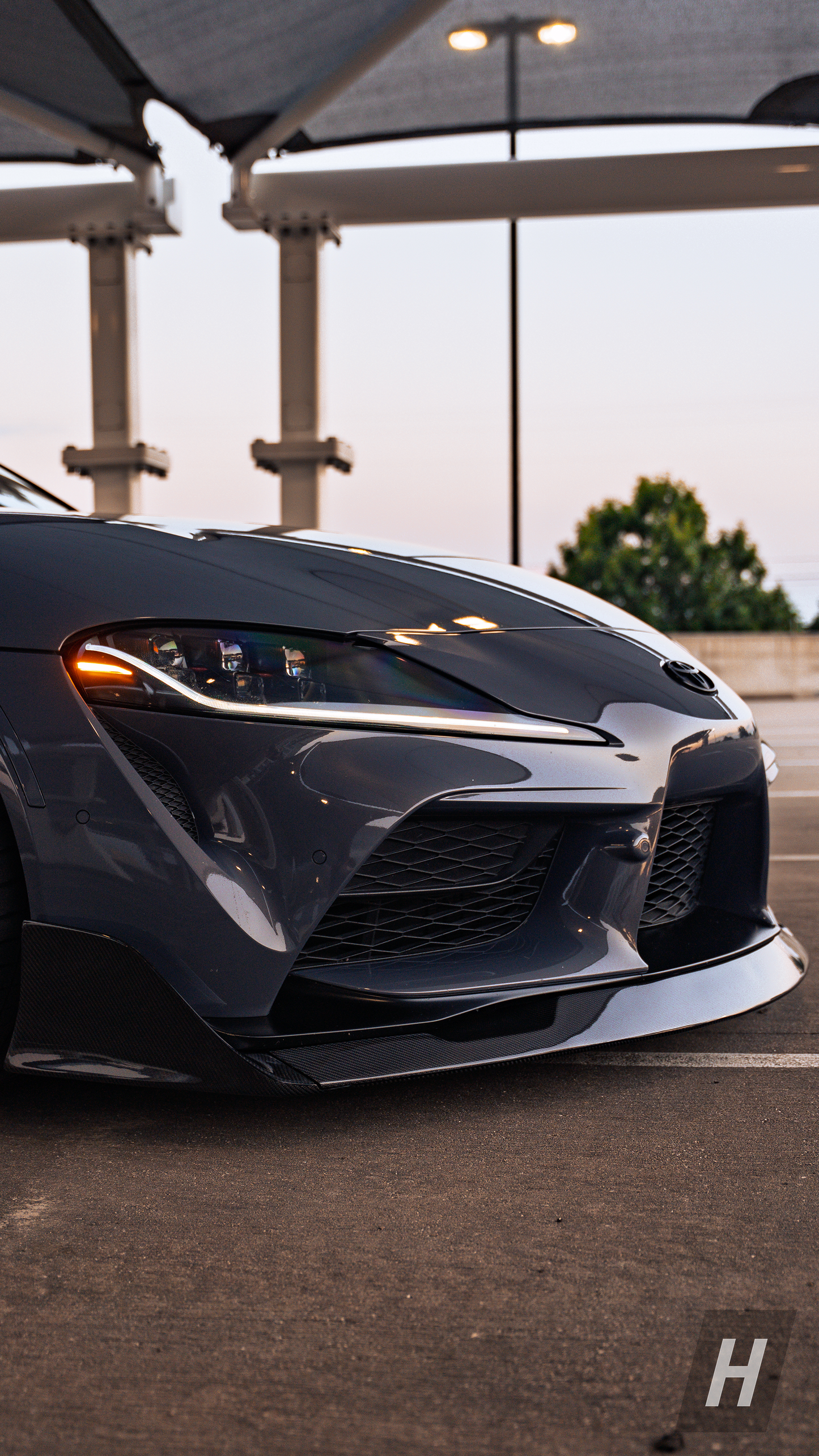 AG1 Carbon Fiber Front Lip - A90 Supra