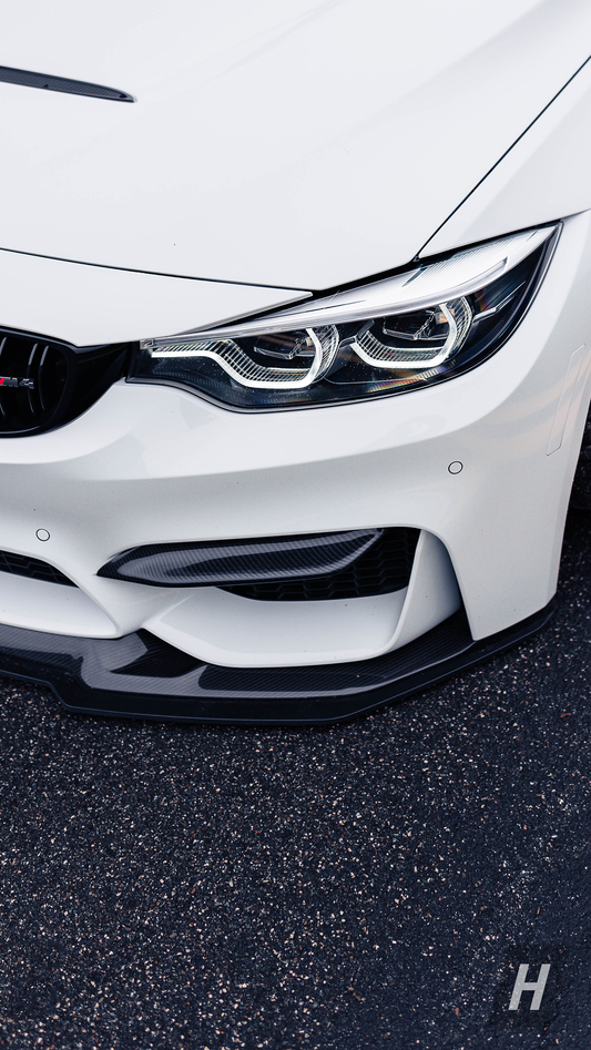 Performance V2 Dry Carbon Fiber Upper Splitters (FANGS)  - F80 M3 | F82 / F83 M4