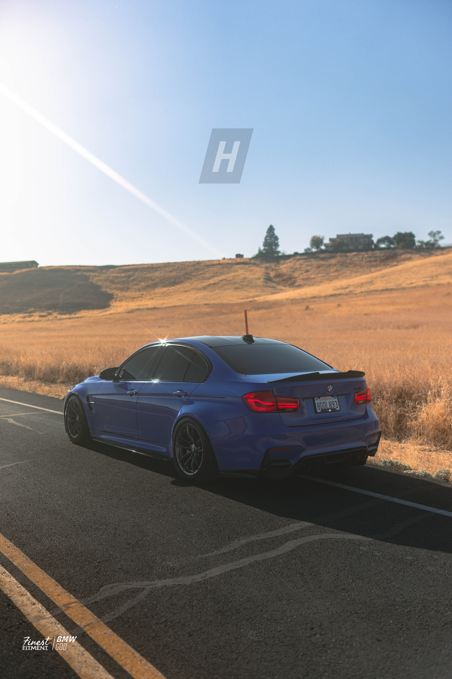 P Style V2 Dry Carbon Fiber Trunk Lip Spoiler - F80 M3 | F30 3-SERIES