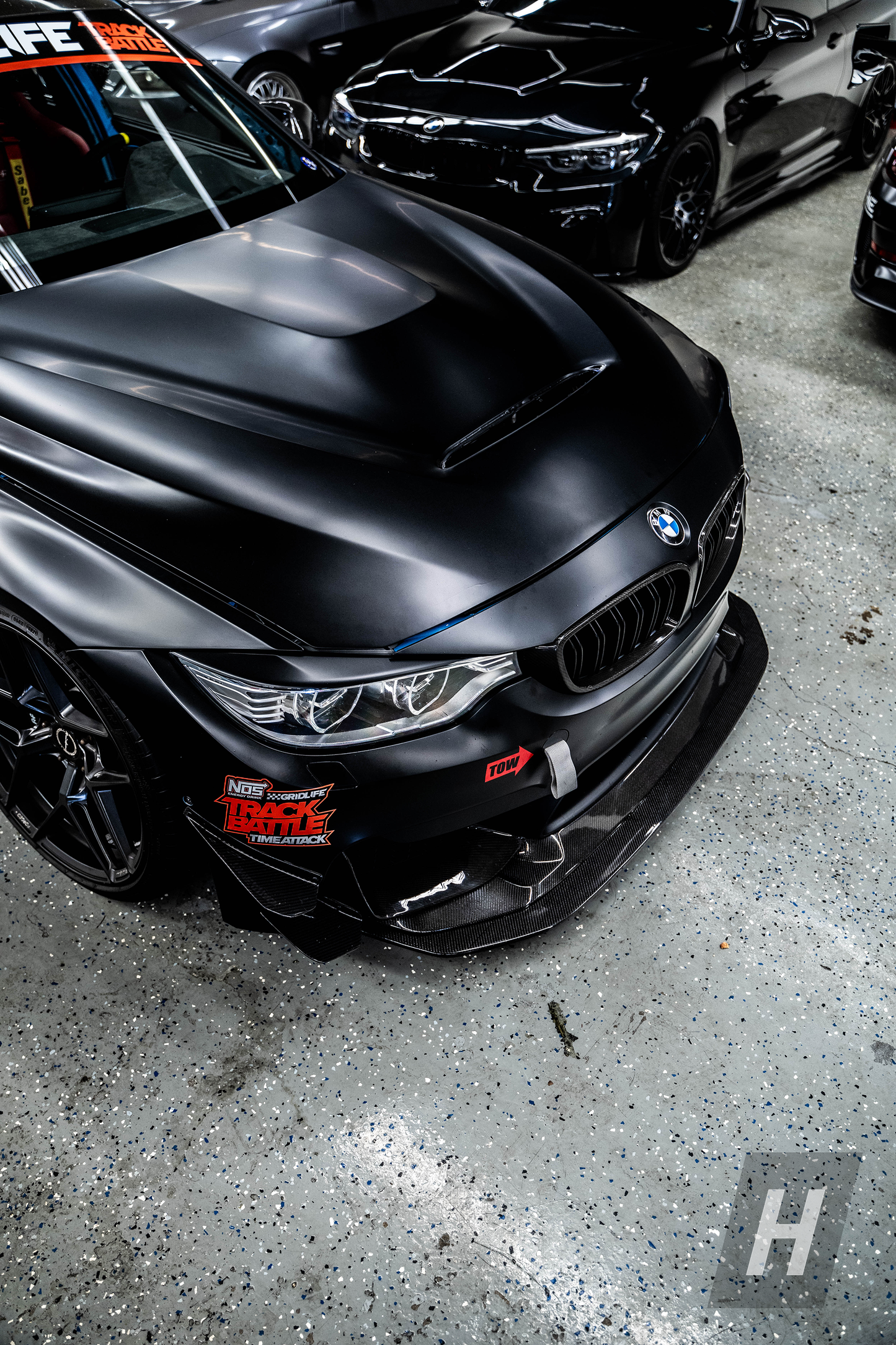 GT4 V1 Carbon Fiber Front Bumper Canards - F80 M3 | F82 / F83 M4