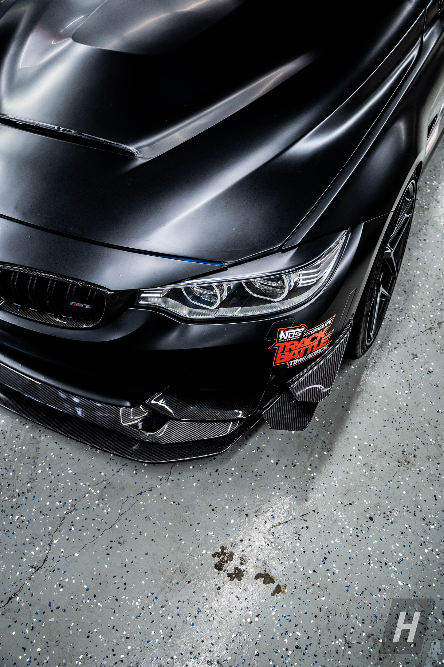 GT4 V1 Carbon Fiber Front Bumper Canards - F80 M3 | F82 / F83 M4