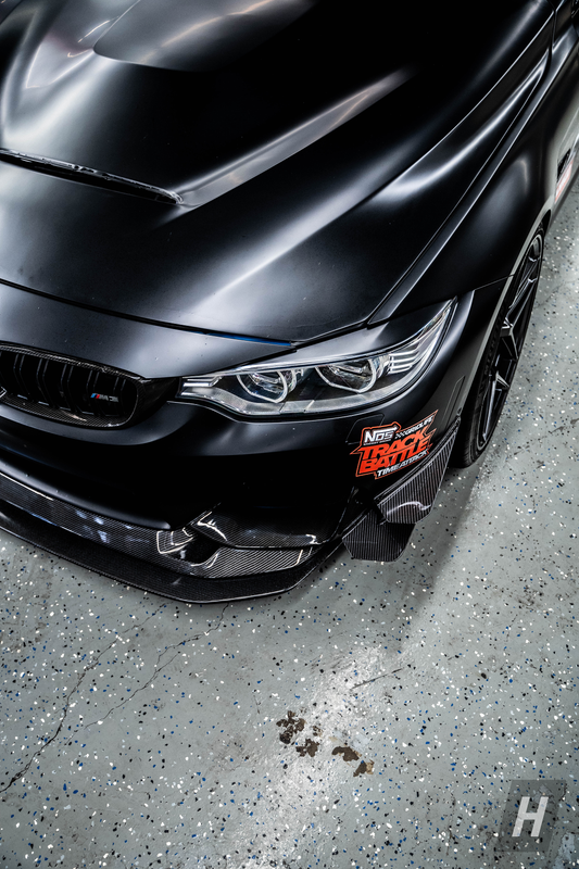 GT4 V1 Carbon Fiber Front Bumper Canards - F80 M3 | F82 / F83 M4