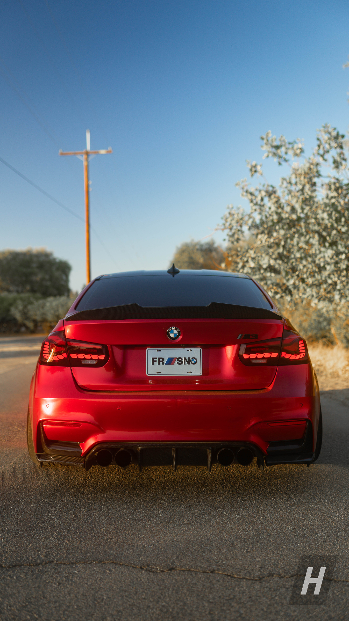 V Style 3-Piece Carbon Fiber Diffuser - F80 M3 | F82 / F83 M4