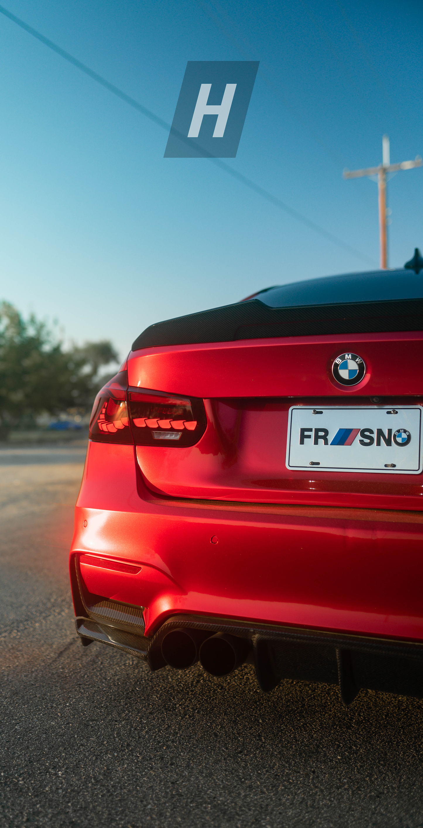 V Style 3-Piece Carbon Fiber Diffuser - F80 M3 | F82 / F83 M4