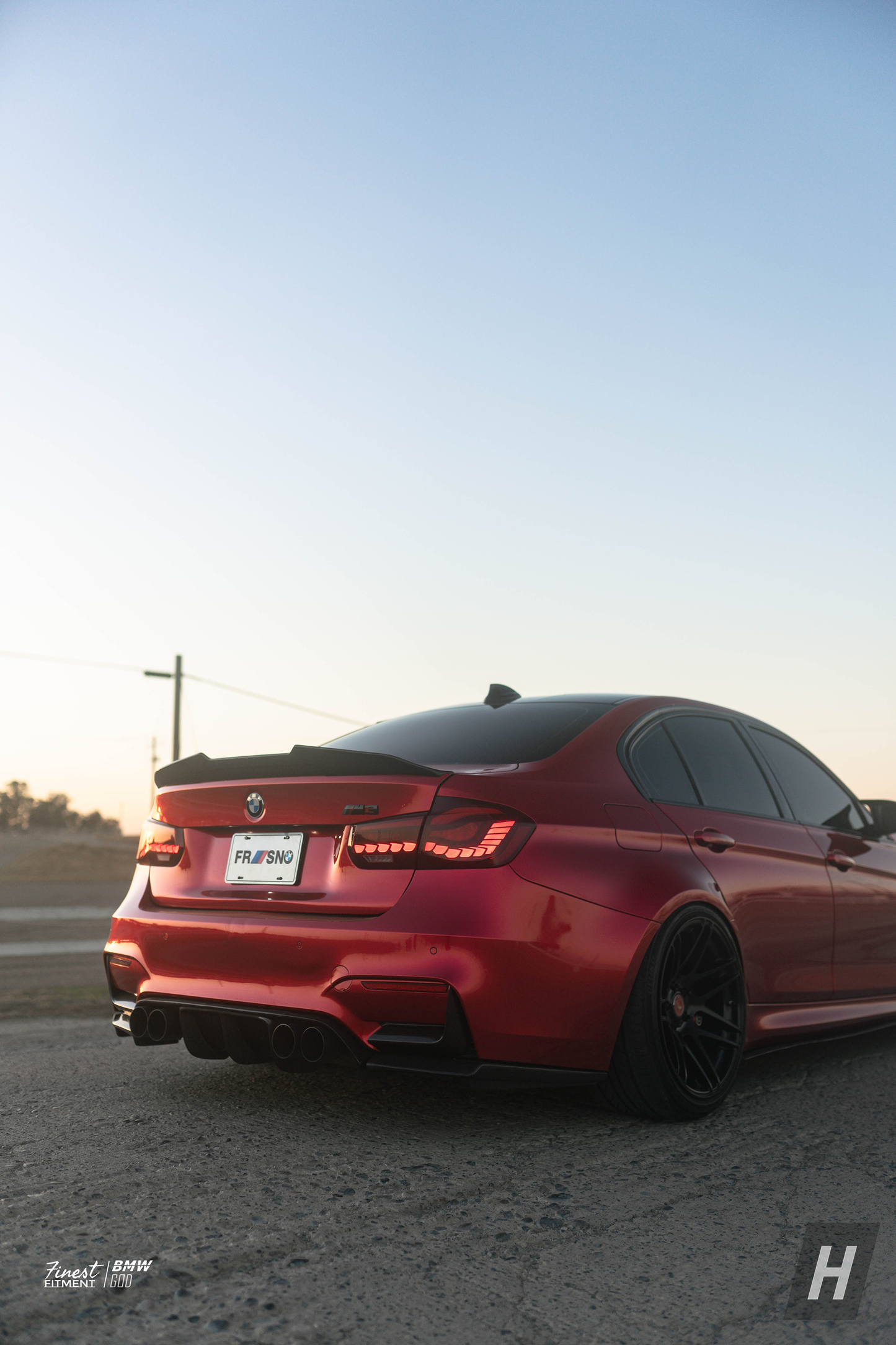 V Style 3-Piece Carbon Fiber Diffuser - F80 M3 | F82 / F83 M4