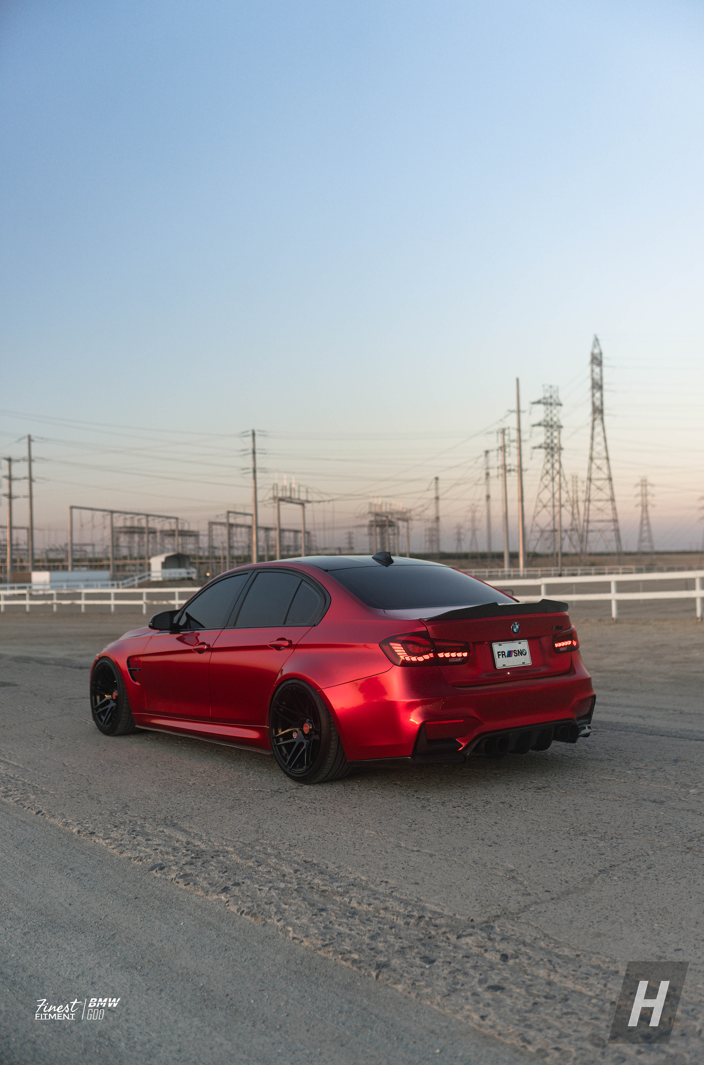 V Style 3-Piece Carbon Fiber Diffuser - F80 M3 | F82 / F83 M4