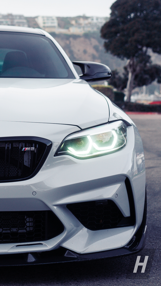 LCI IKON Style LED Headlights - F22 2-Series | F87 M2