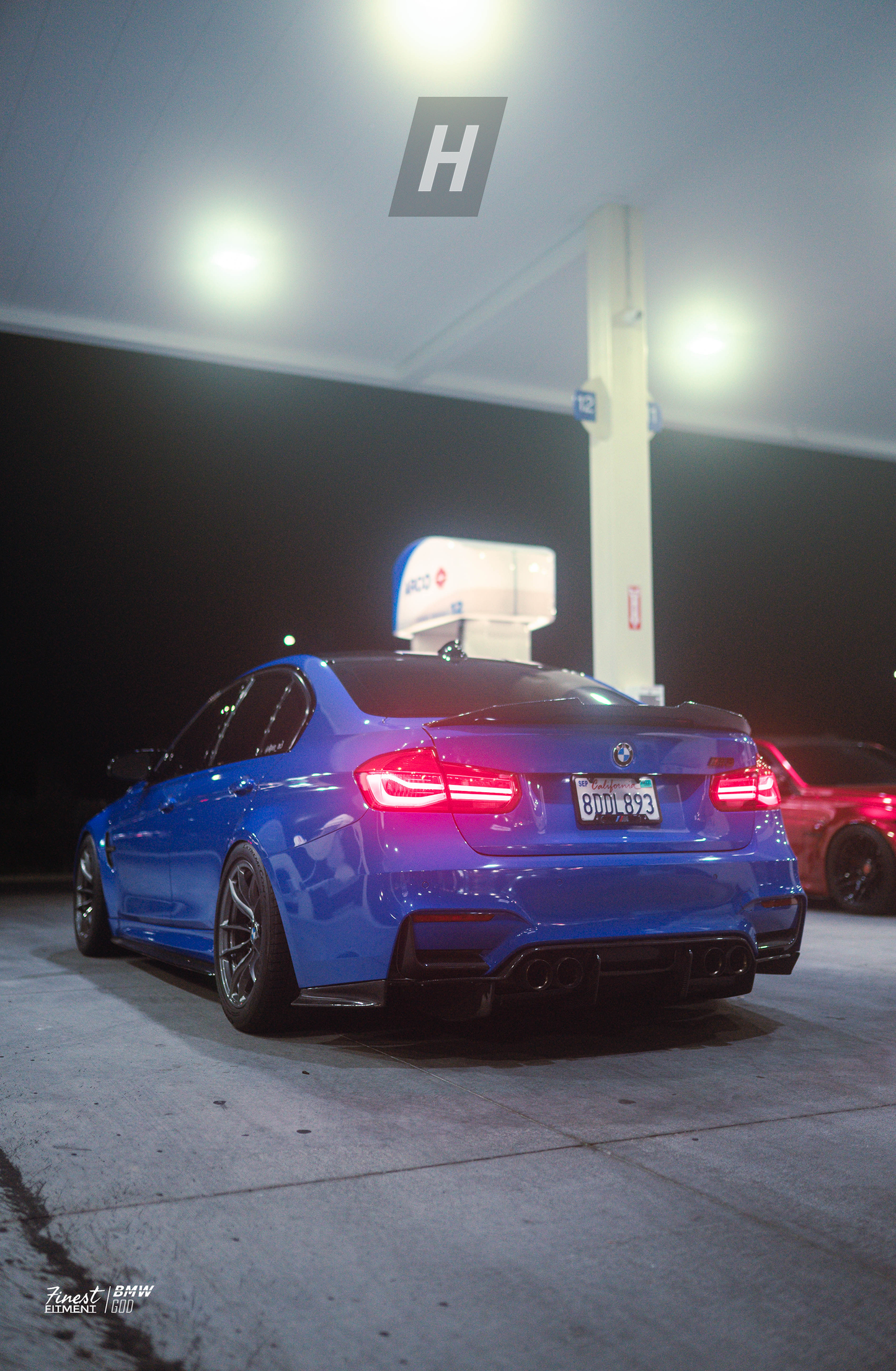 P Style V2 Dry Carbon Fiber Trunk Lip Spoiler - F80 M3 | F30 3-SERIES