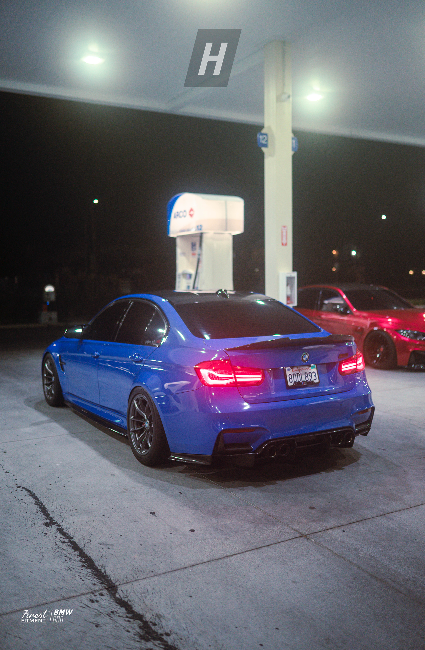 P Style V2 Dry Carbon Fiber Trunk Lip Spoiler - F80 M3 | F30 3-SERIES