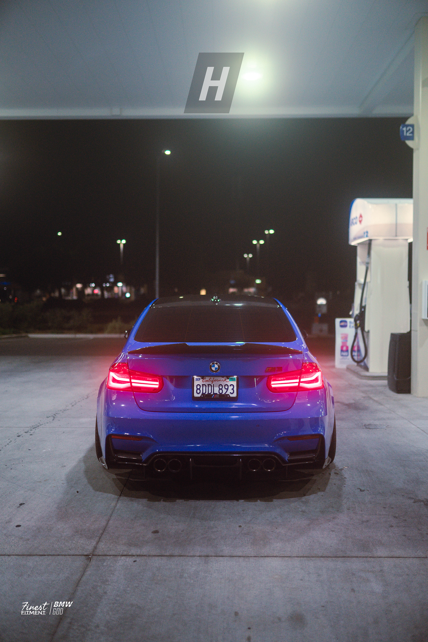 P Style Carbon Fiber Diffuser w/ Carbon Undertray - F80 M3 | F82/F83 M4