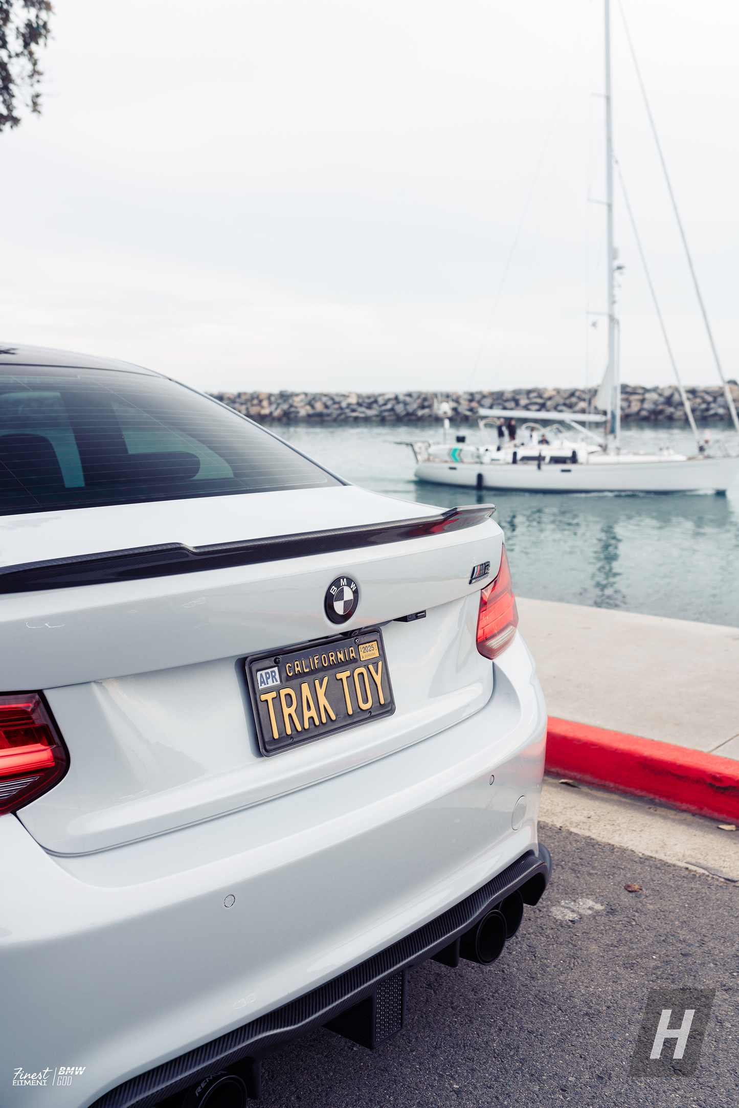 CS V2 Dry Carbon Fiber Trunk Lip / Spoiler - F22 2-Series | F87 M2