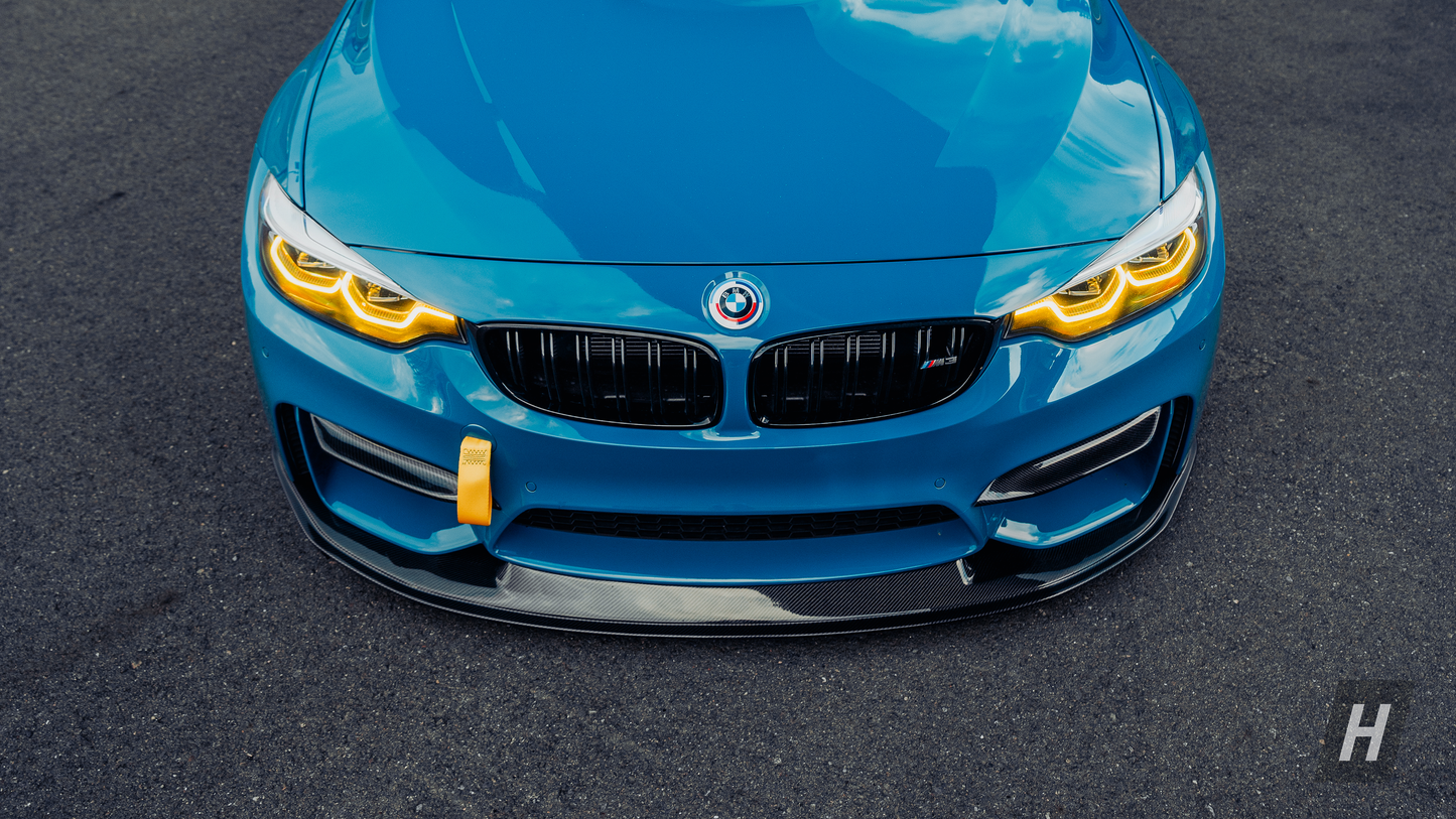 Performance V2 Dry Carbon Fiber Upper Splitters (FANGS)  - F80 M3 | F82 / F83 M4