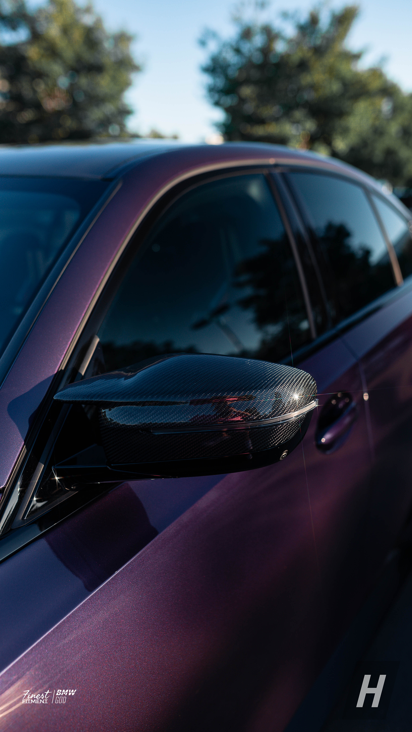 Performance V1 Dry Carbon Fiber Mirror Cap Replacements - G80 M3 | G82 / G83 M4 | G42 M240i
