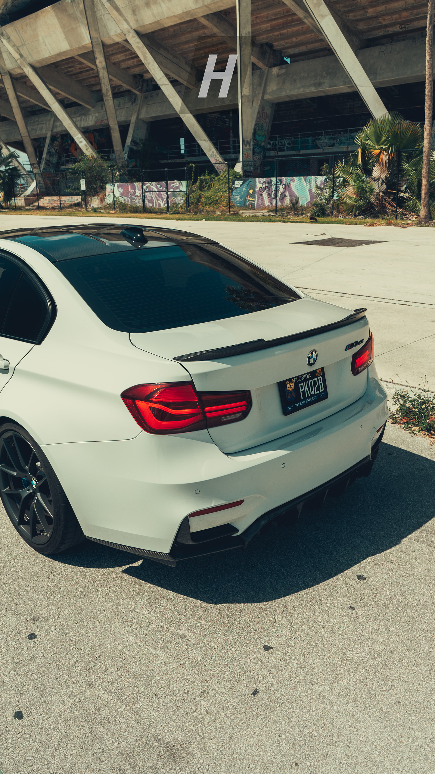 CS V2 Dry Carbon Fiber Trunk Spoiler - F30 3-Series | F80 M3