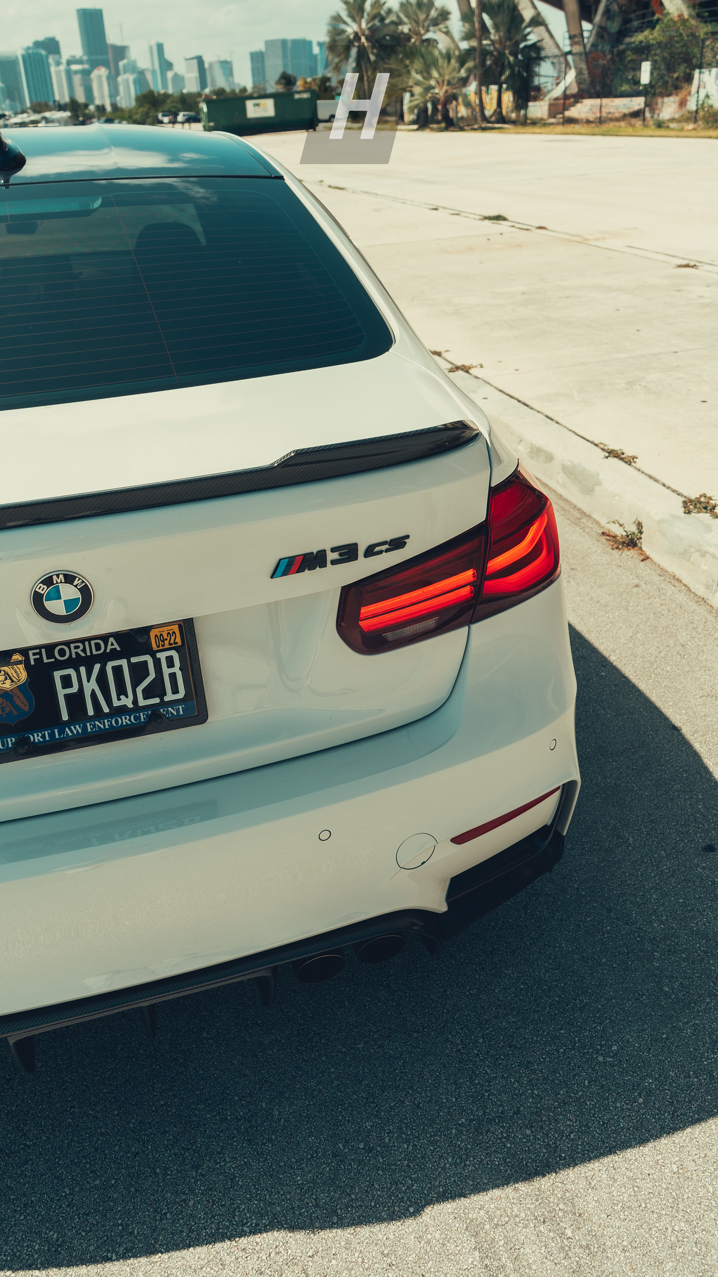 CS V2 Dry Carbon Fiber Trunk Spoiler - F30 3-Series | F80 M3
