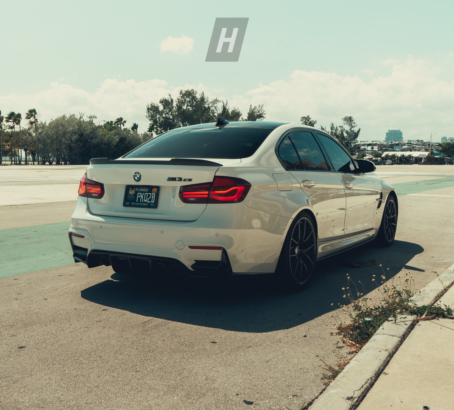 CS V2 Dry Carbon Fiber Trunk Spoiler - F30 3-Series | F80 M3