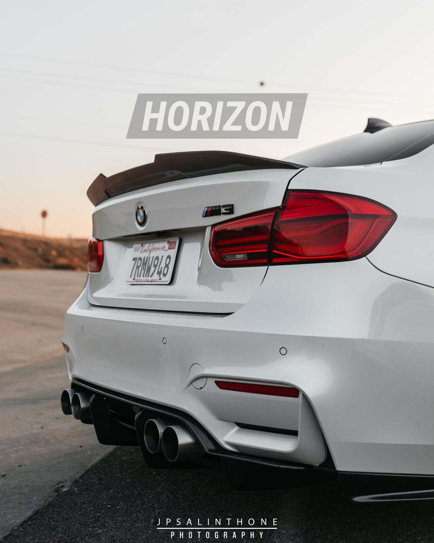 P Style Carbon Fiber Diffuser w/ Carbon Undertray - F80 M3 | F82/F83 M4