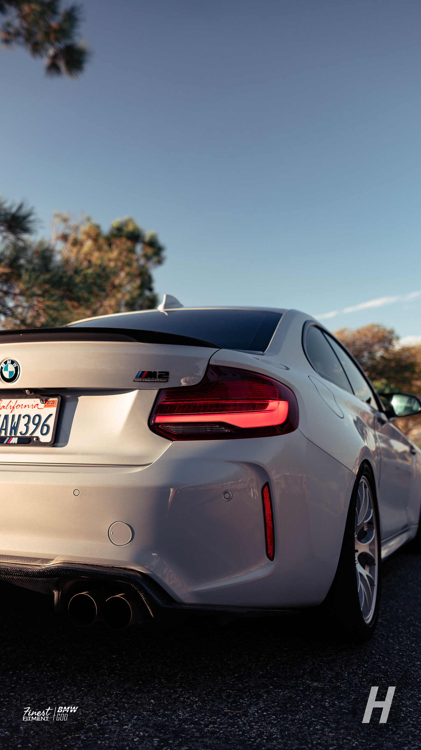 Performance V1 Carbon Fiber Rear Trunk Spoiler / Lip - F22 2-SERIES | F87 M2
