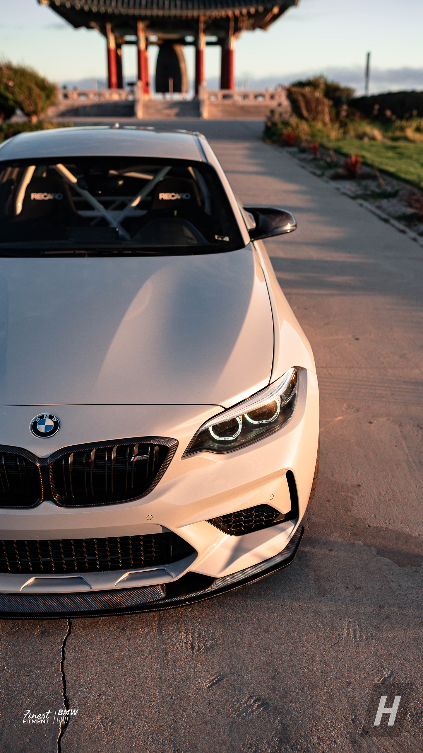 GTS V1 Carbon Fiber Front Lip - F87 M2C