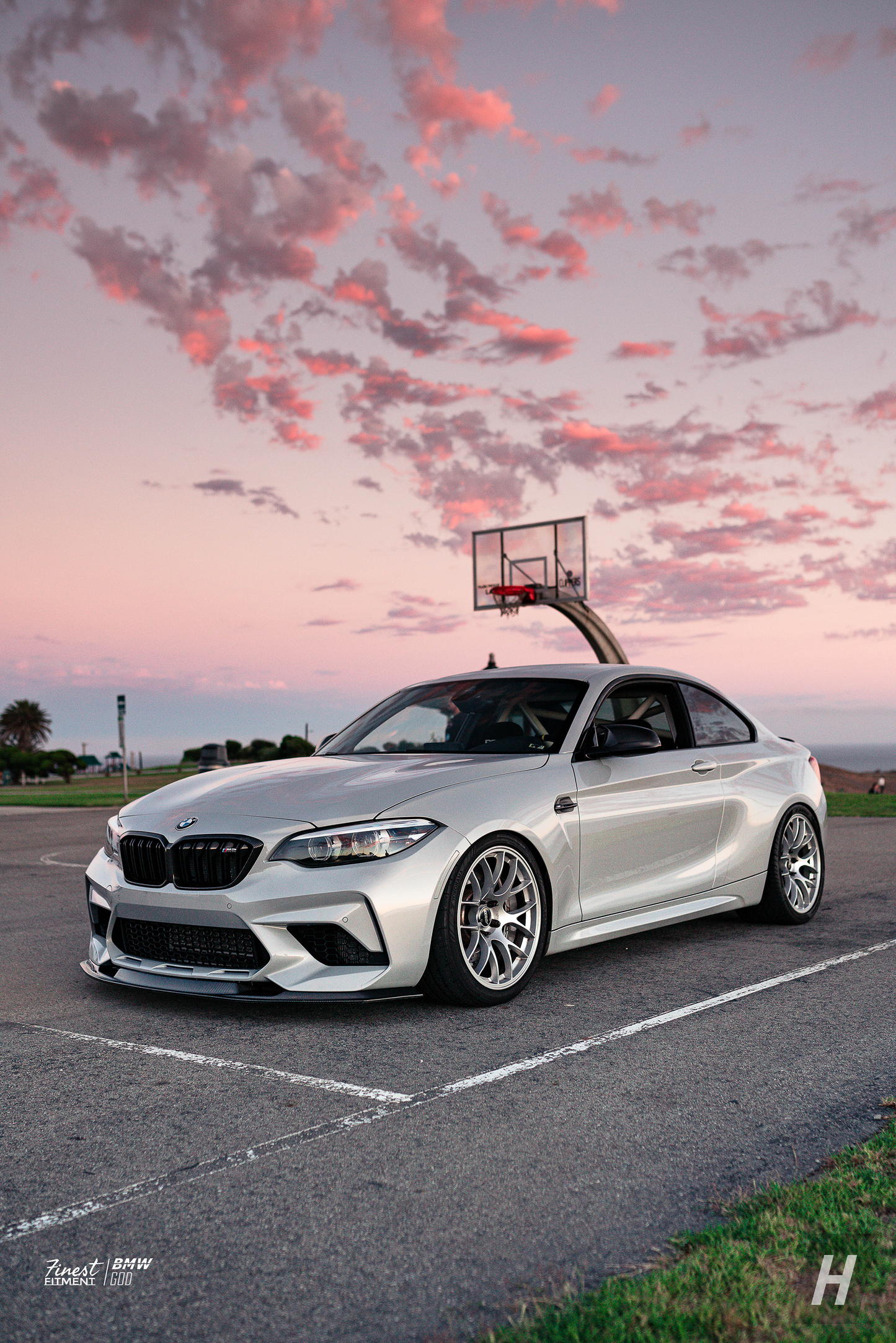 GTS V1 Carbon Fiber Front Lip - F87 M2C