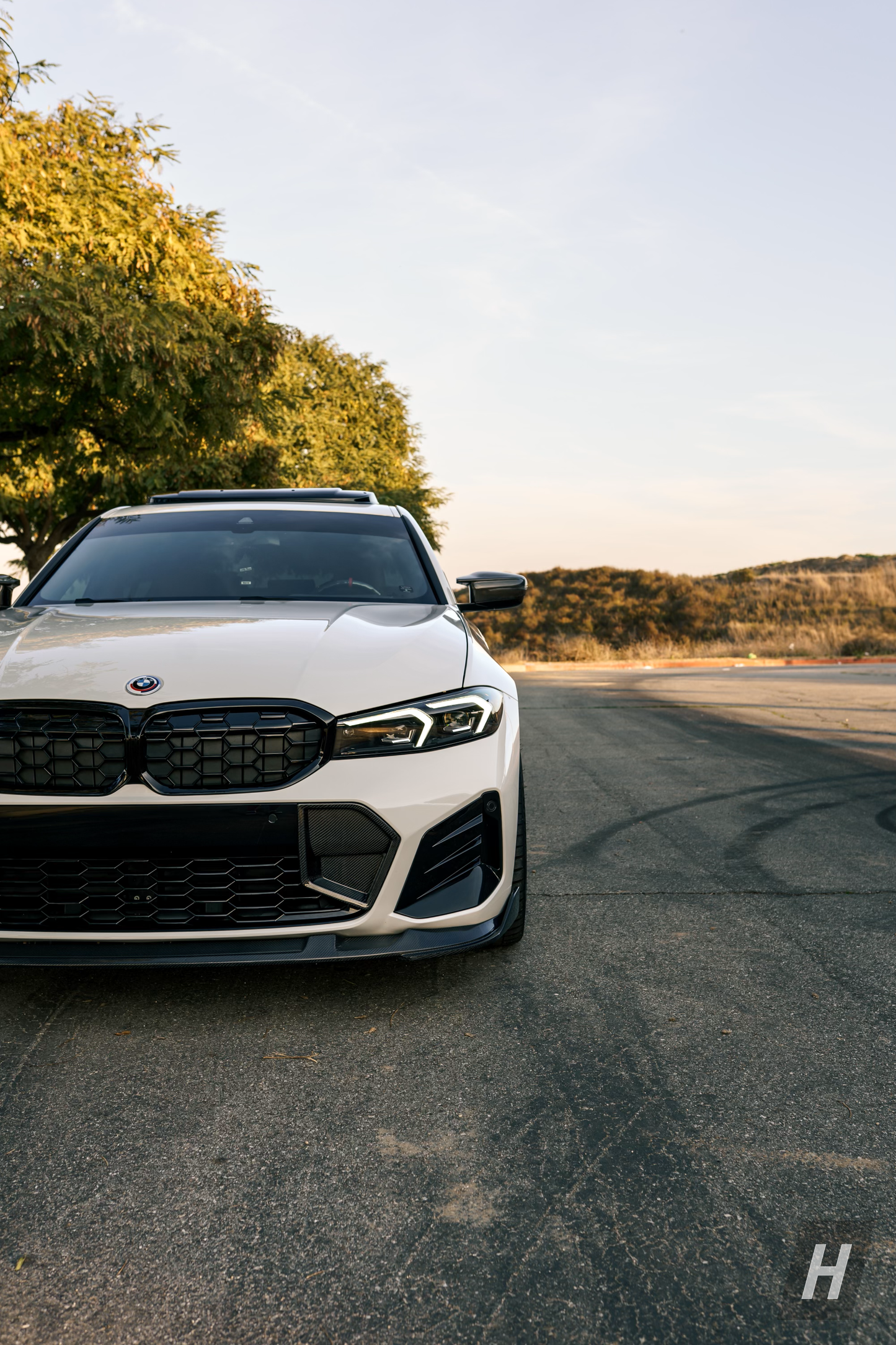 Carbon Fiber Front Bumper Trim - G20 3-Series LCI