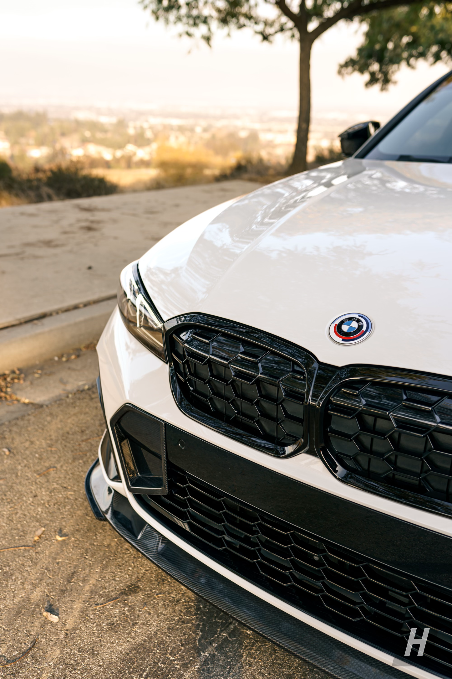 Carbon Fiber Front Bumper Trim - G20 3-Series LCI