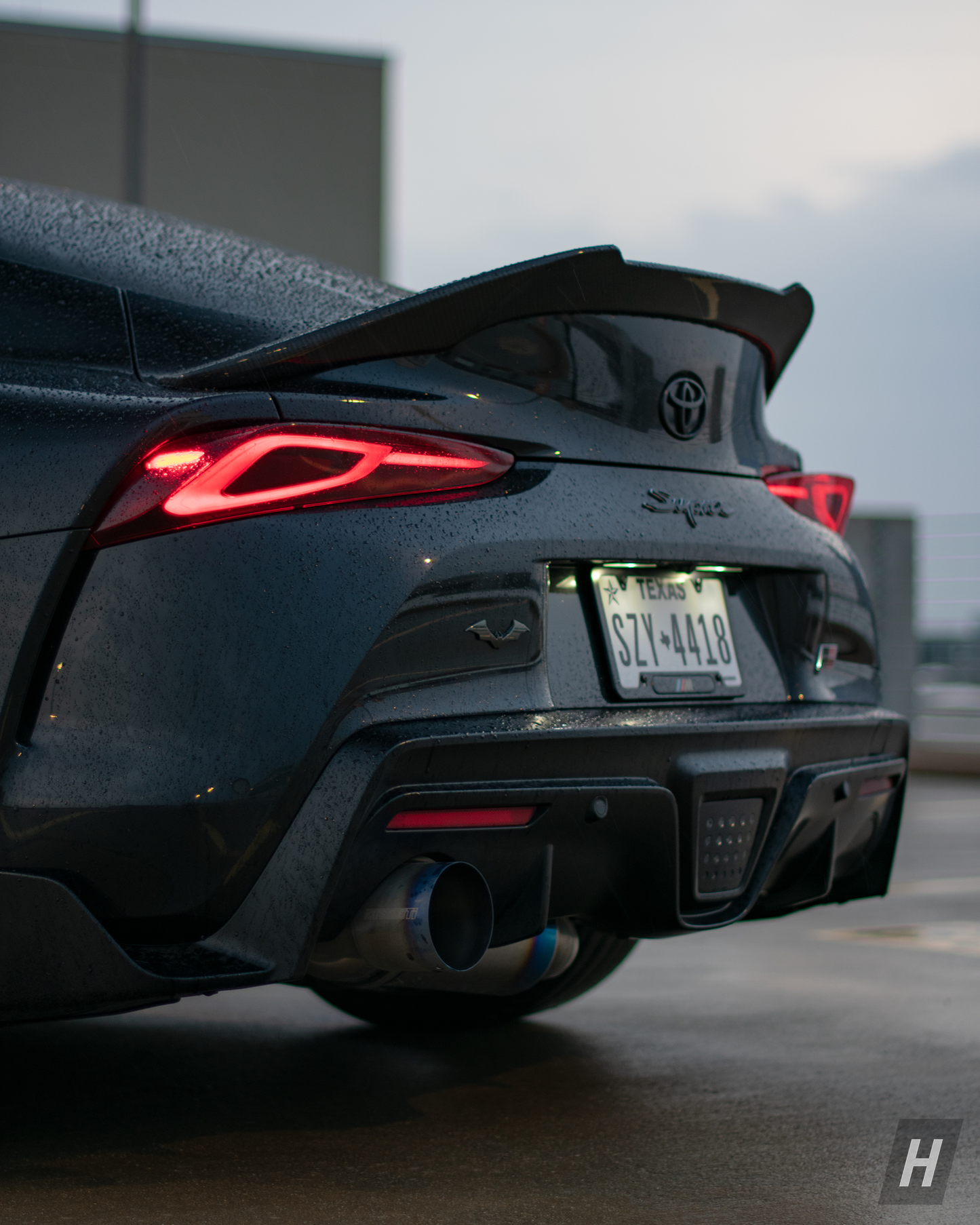 Performance V2 Carbon Fiber Trunk Spoiler - A90 Supra