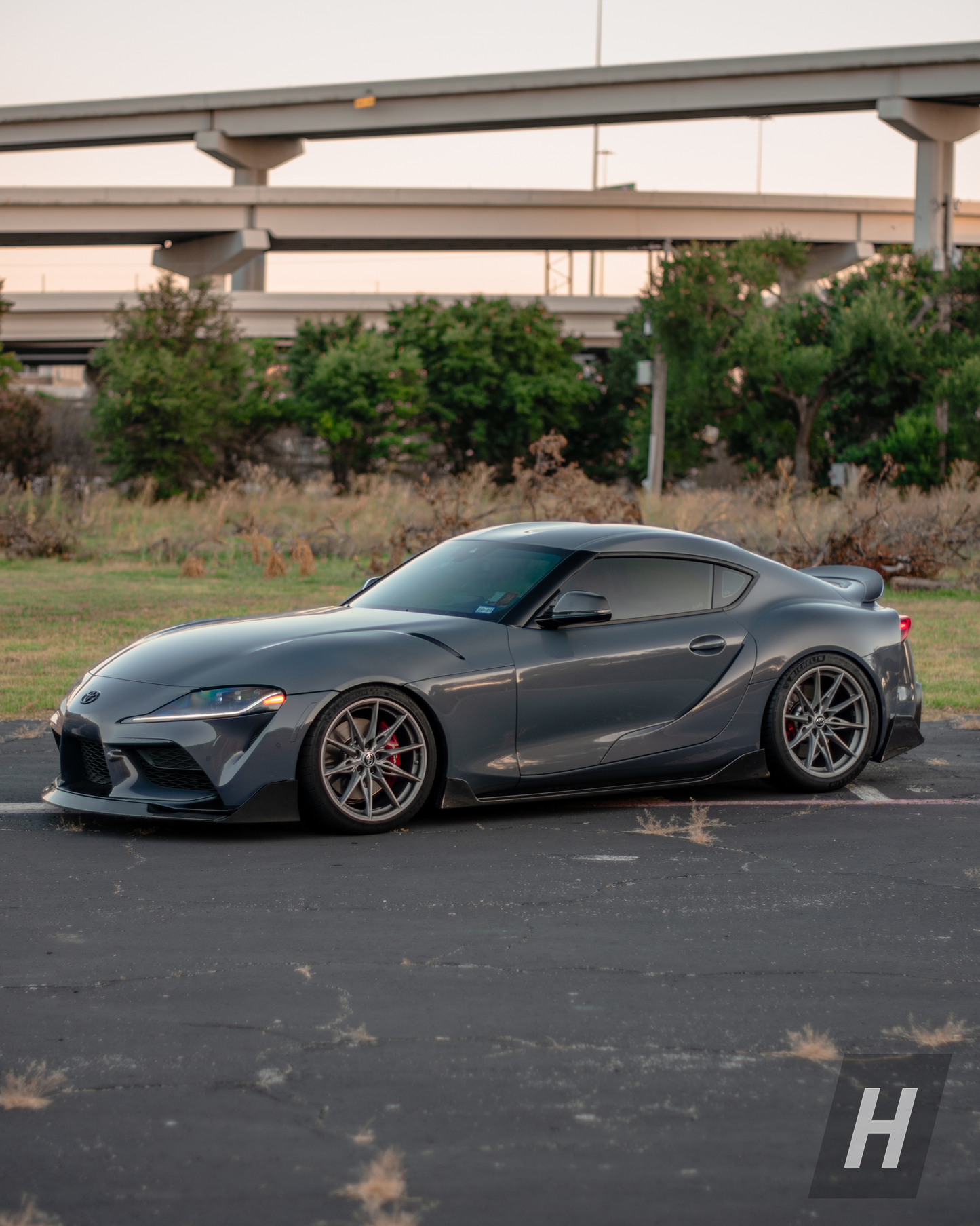 AG1 Carbon Fiber Front Lip - A90 Supra