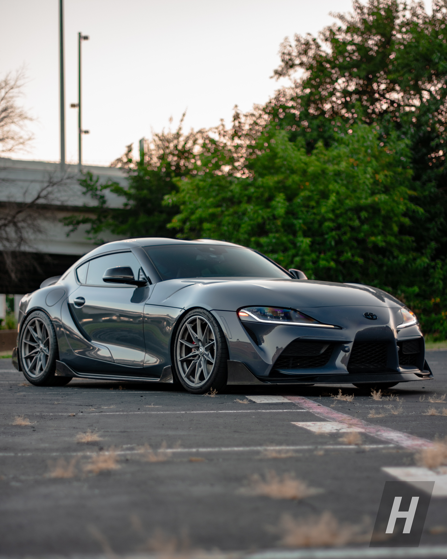 AG1 Carbon Fiber Front Lip - A90 Supra