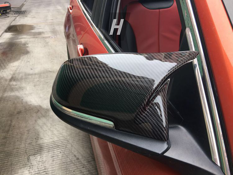 Performance V1 Carbon Fiber Mirror Cap Replacements - F3X 3-Series | F3X 4-Series | F2X 2-Series