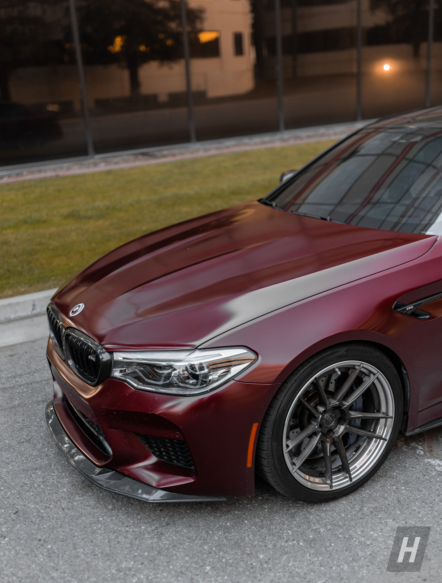 GTS V1 Carbon Fiber Front Lip - F90 M5 (Pre-LCI)