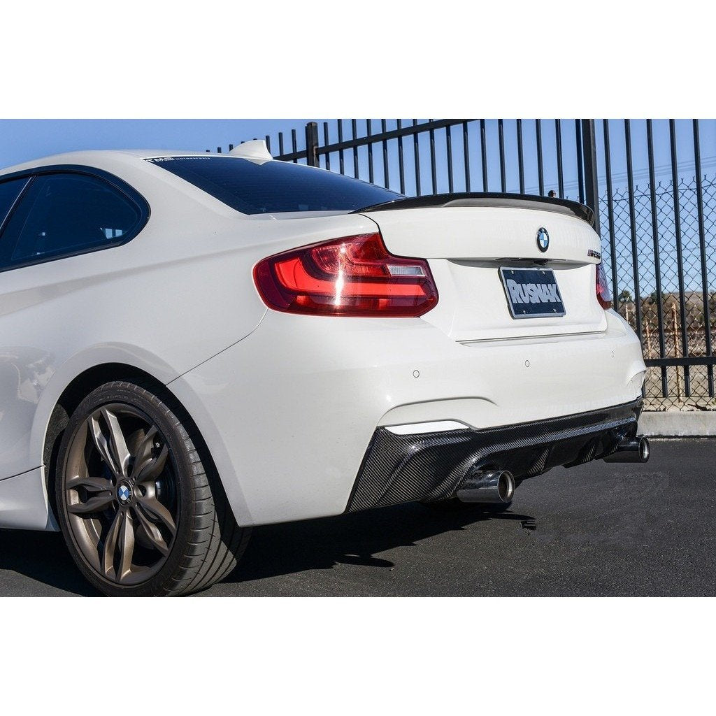3D Style Carbon Fiber Rear Diffuser - F22 2-SERIES