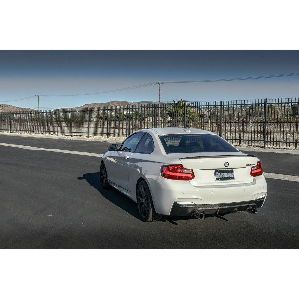 3D Style Carbon Fiber Rear Diffuser - F22 2-SERIES