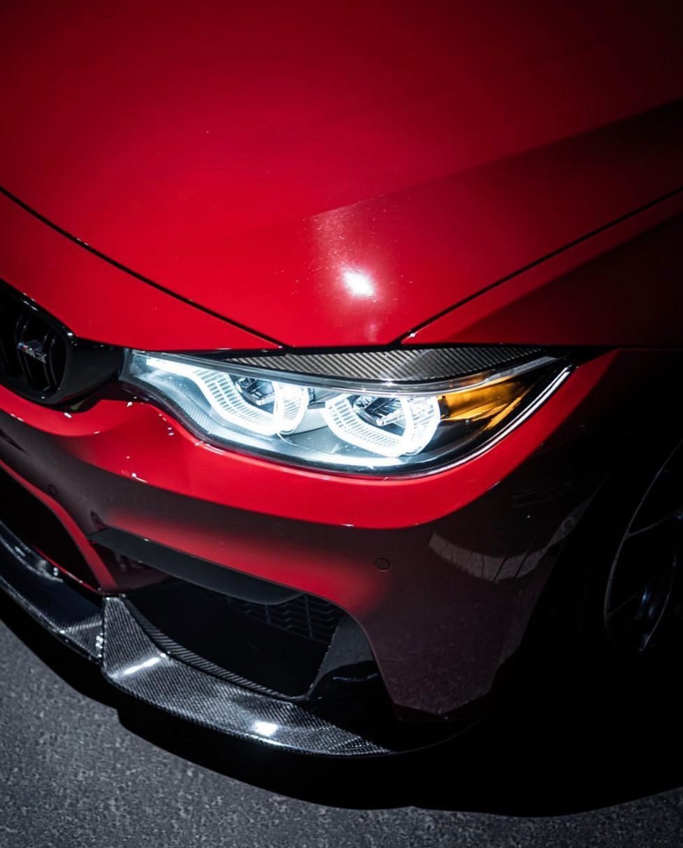 Carbon Fiber Eyelid Headlight Covers - F80 M3 | F82 M4 | F3X 4-Series