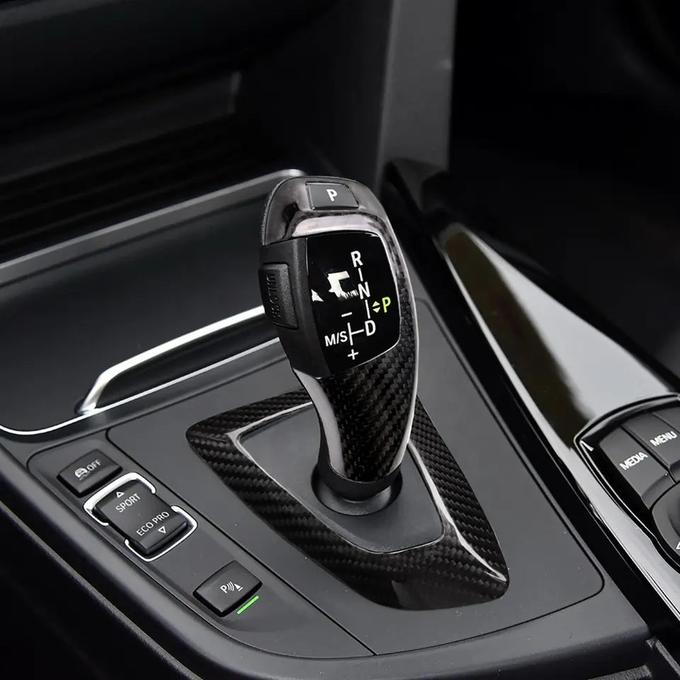 Dry Carbon Fiber Shift Knob Trim - F3X 4-Series | F3X 3-Series