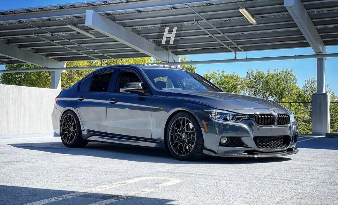 HM Style Carbon Fiber Front Lip - F3X 3-Series