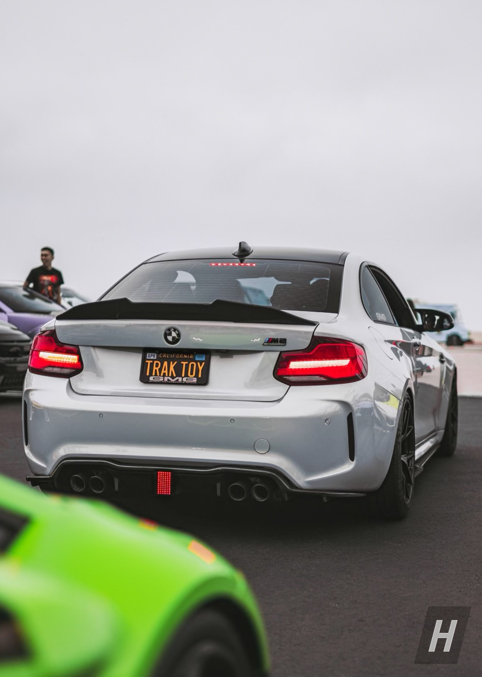 PSM Style V2 (High Kick) Dry Carbon Fiber Trunk Lip / Spoiler - F87 M2 | F22 2-Series