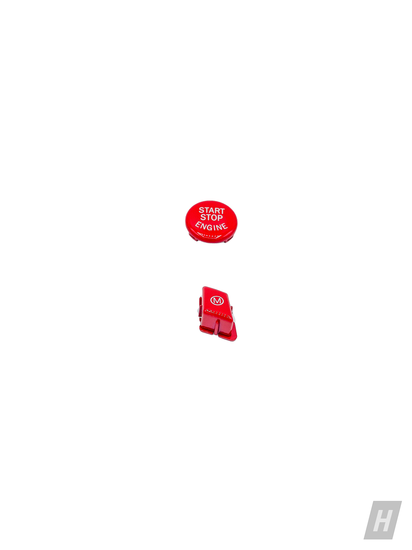 Bright Red Push Start Stop Button - BMW E-Chassis Vehicles