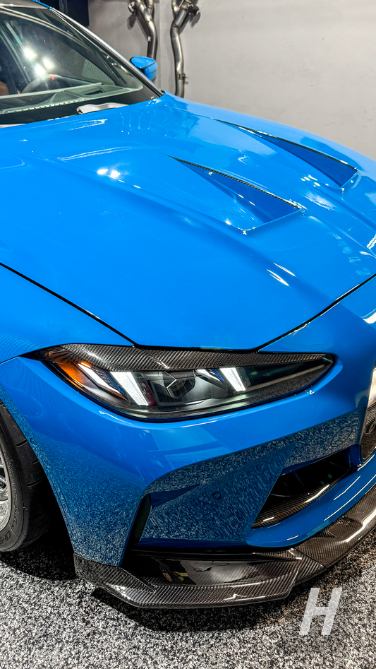 Dry Carbon Fiber Headlight Covers (Eyelids) - G80 M3 | G82 / G83 M4